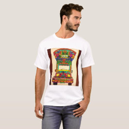 Camiseta T-shirt bonito paquistanês da arte do caminhão
