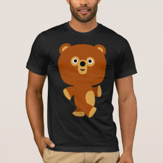 Camiseta T-Shirt Bonito Urso de Cartoons Assertivos