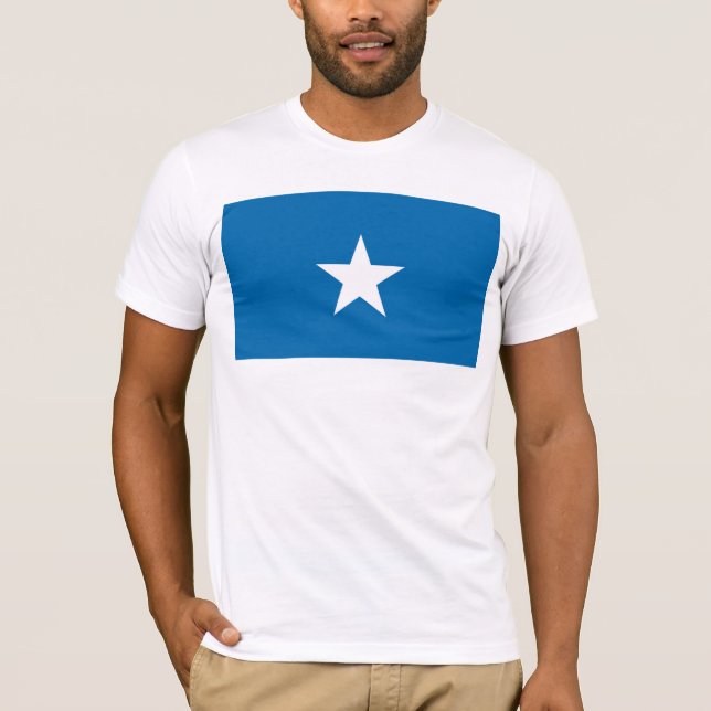 Camiseta T-shirt Bonnie da bandeira azul (Frente)