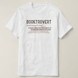 Camiseta T-shirt - Booktrovert