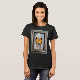 Camiseta T-Shirt Bordado Negro
