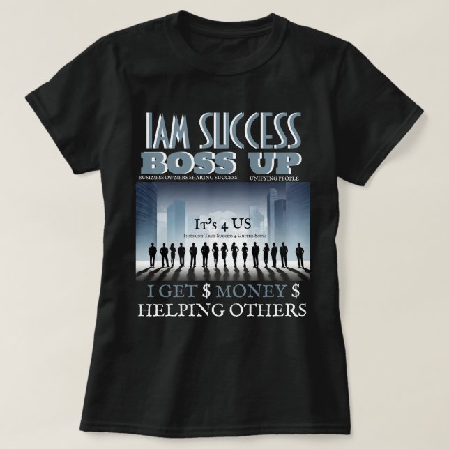 Camiseta T-Shirt BOSS UP (Frente do Design)