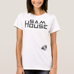 Camiseta T-shirt Boxy da parte superior da colheita das