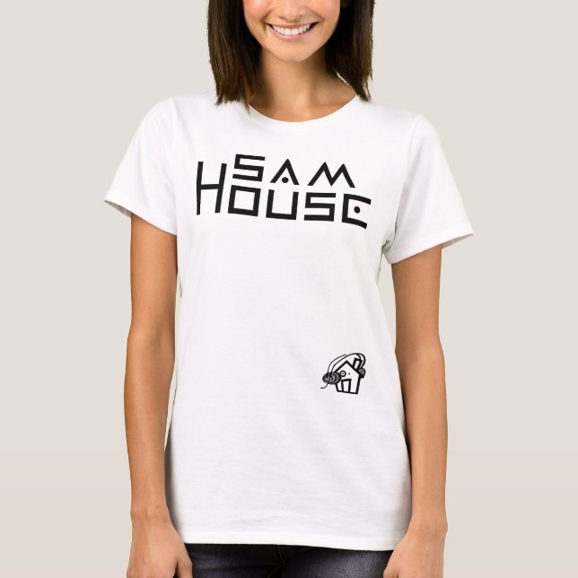 Camiseta T-shirt Boxy da parte superior da colheita das (Frente)