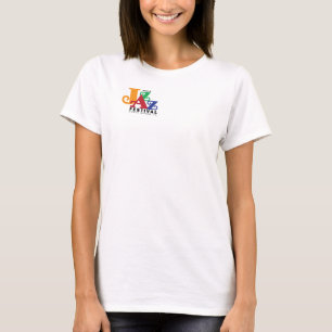 Camiseta T-shirt Boxy da parte superior da colheita de