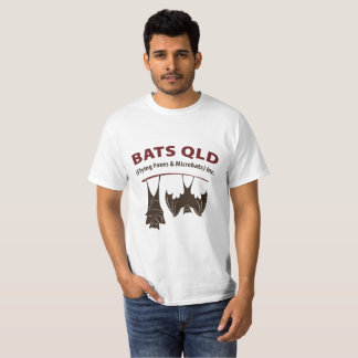 Camiseta T-shirt branco básico dos bastões QLD