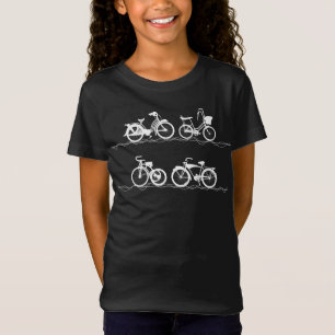 Camiseta T-Shirt Branco Bicicleta