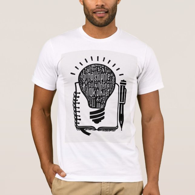 Camiseta T-Shirt branco clássico (Frente)