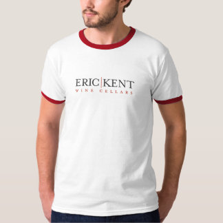Camiseta T-shirt branco da campainha dos homens de E|K