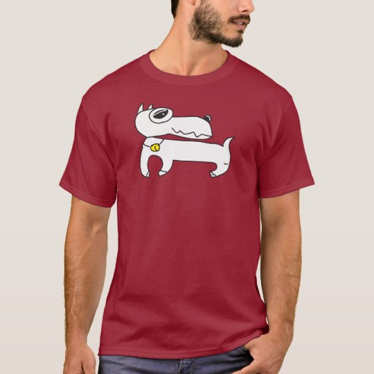 Camiseta T-shirt branco da obscuridade do Pinscher diminuto