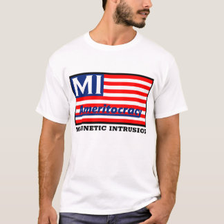 Camiseta T-shirt branco de Ameritocracy