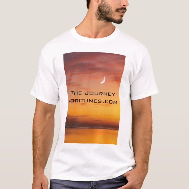 Camiseta T-shirt branco de KoriTunes (Frente)