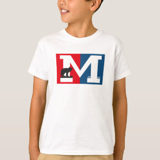 Camiseta T-shirt branco de Mowglis da juventude