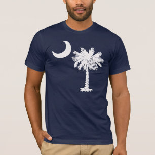 Camiseta T-shirt branco do Palmetto