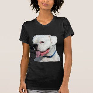 Camiseta T-shirt branco do pugilista
