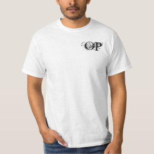Camiseta T-shirt branco Overpowered