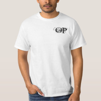 Camiseta T-shirt branco Overpowered
