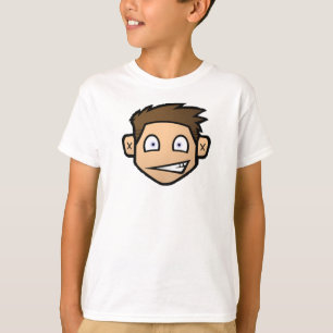 Camiseta T-shirt branco & preto da Campainha-T de LT.com do