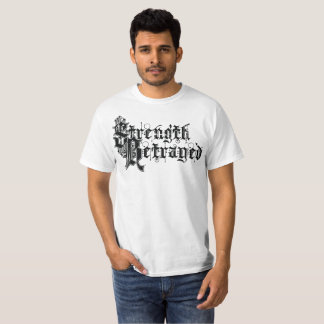 Camiseta T-shirt branco traído força