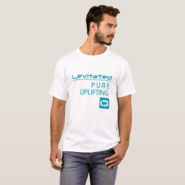 Camiseta T-shirt branco V6 da emoção dos homens do LEV (Frente Completa)
