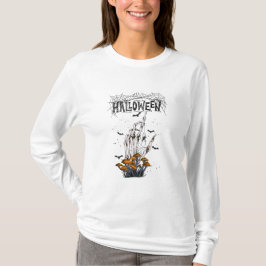 Camiseta T-Shirt Branded Moderno do Halloween, de Marca Per