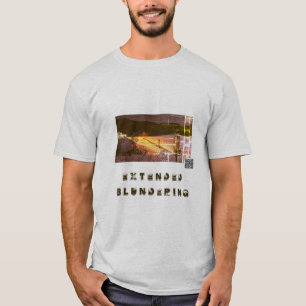 Camiseta T-Shirt Branqueado Alargado