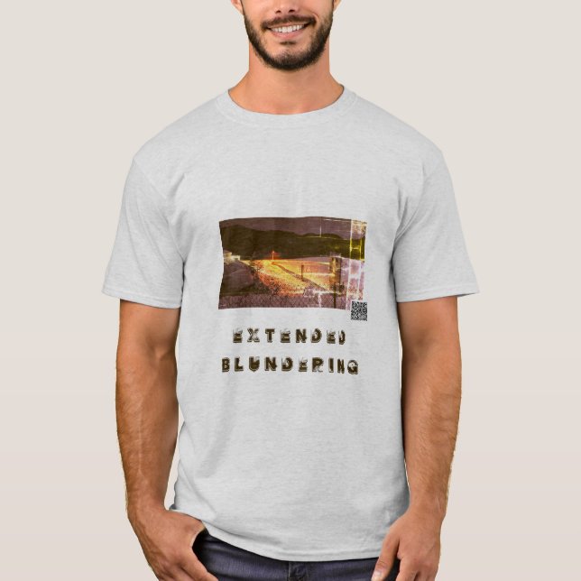 Camiseta T-Shirt Branqueado Alargado (Frente)