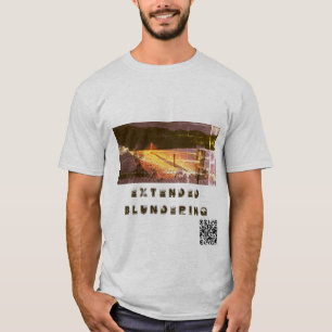 Camiseta T-Shirt Branqueado Alargado