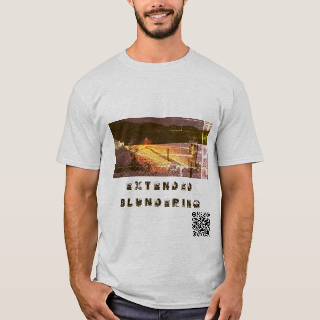 Camiseta T-Shirt Branqueado Alargado (Frente)