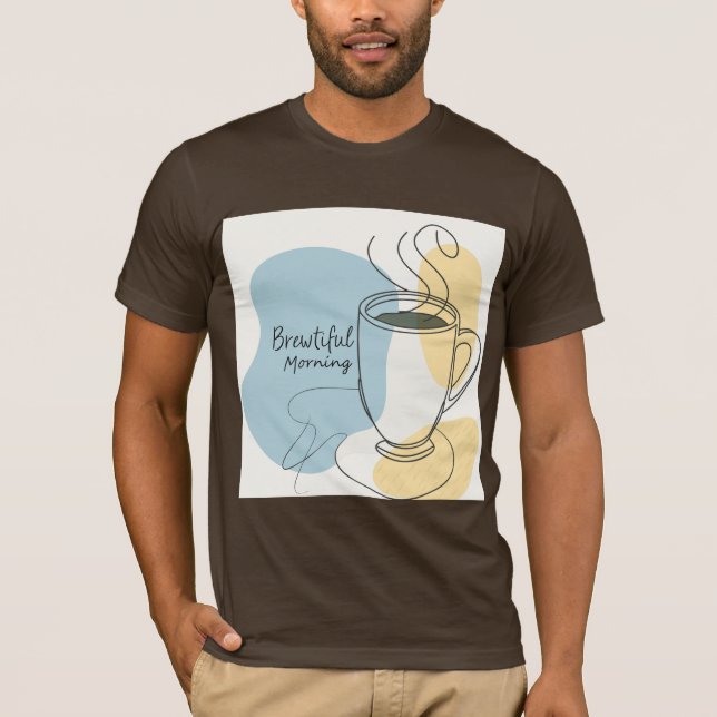 Camiseta T-Shirt Brewtiful Morning (Frente)