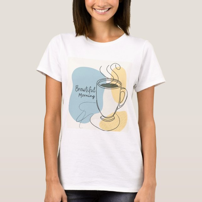 Camiseta T-Shirt Brewtiful Morning (Frente)