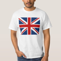 T-shirt britânico da bandeira