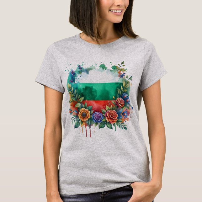 Camiseta T-shirt Bulgária (Frente)