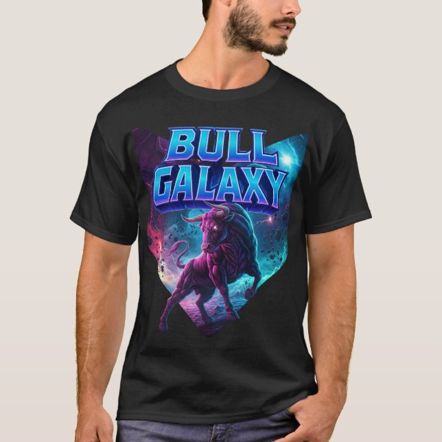 Camiseta T-Shirt Bull Galaxy (Frente)