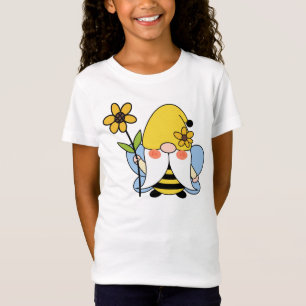 Camiseta T-Shirt Bumblebee Gnomo, girassol