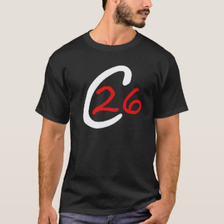 Camiseta T-shirt C26 preto