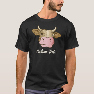 Camiseta T-Shirt Cabeça de Vaca