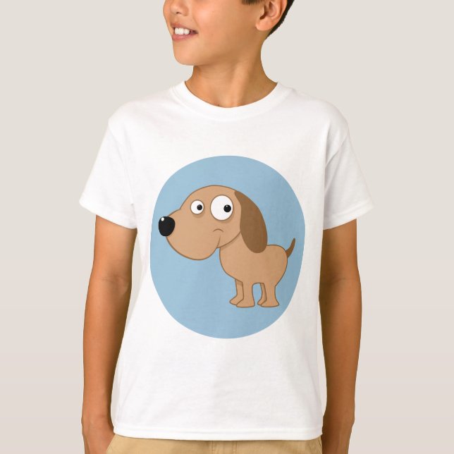 Camiseta T-Shirt Cachorro Bonito (Frente)
