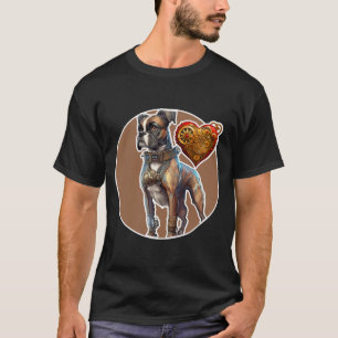 Camiseta T-Shirt Cachorro-Boxer