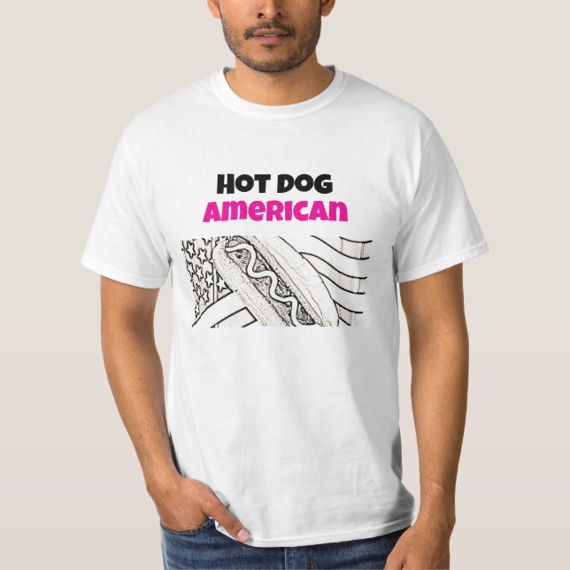 Camiseta T-Shirt Cachorro Quente (Frente)