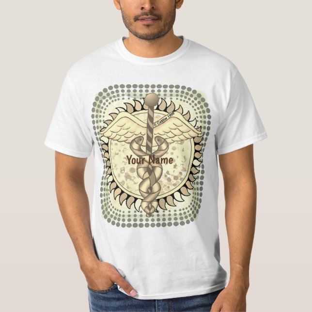 Camiseta t-shirt Caduceus personalizada (Frente)