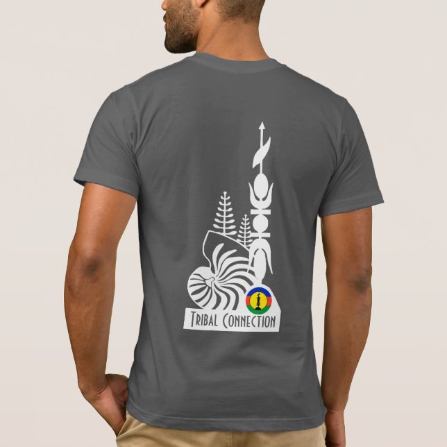Camiseta T-shirt Cagou Style/Tribal connection (Verso)