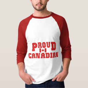 Camiseta T-shirt canadense orgulhoso