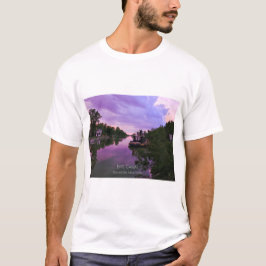Camiseta T-Shirt - Canal de Erie no Sunset