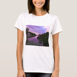 Camiseta T-Shirt - Canal de Erie no Sunset