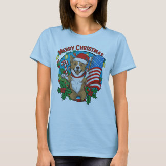 Camiseta T-Shirt Cão de Natal