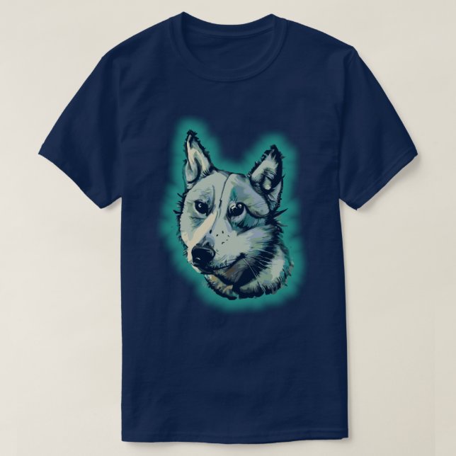 Camiseta T-Shirt Cão Sled (Frente do Design)
