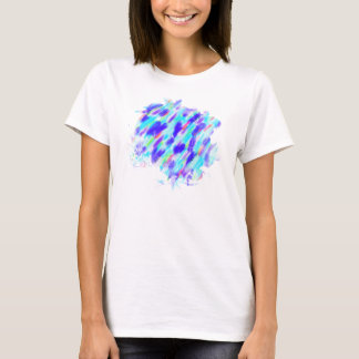 Camiseta T-Shirt Caos Colorido