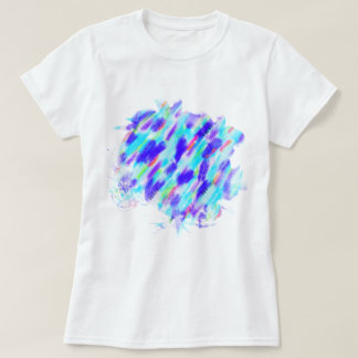 Camiseta T-Shirt Caos Colorido