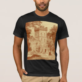 Camiseta T-Shirt - 'Capernwray Hall' (Custard/Cinnamon)
